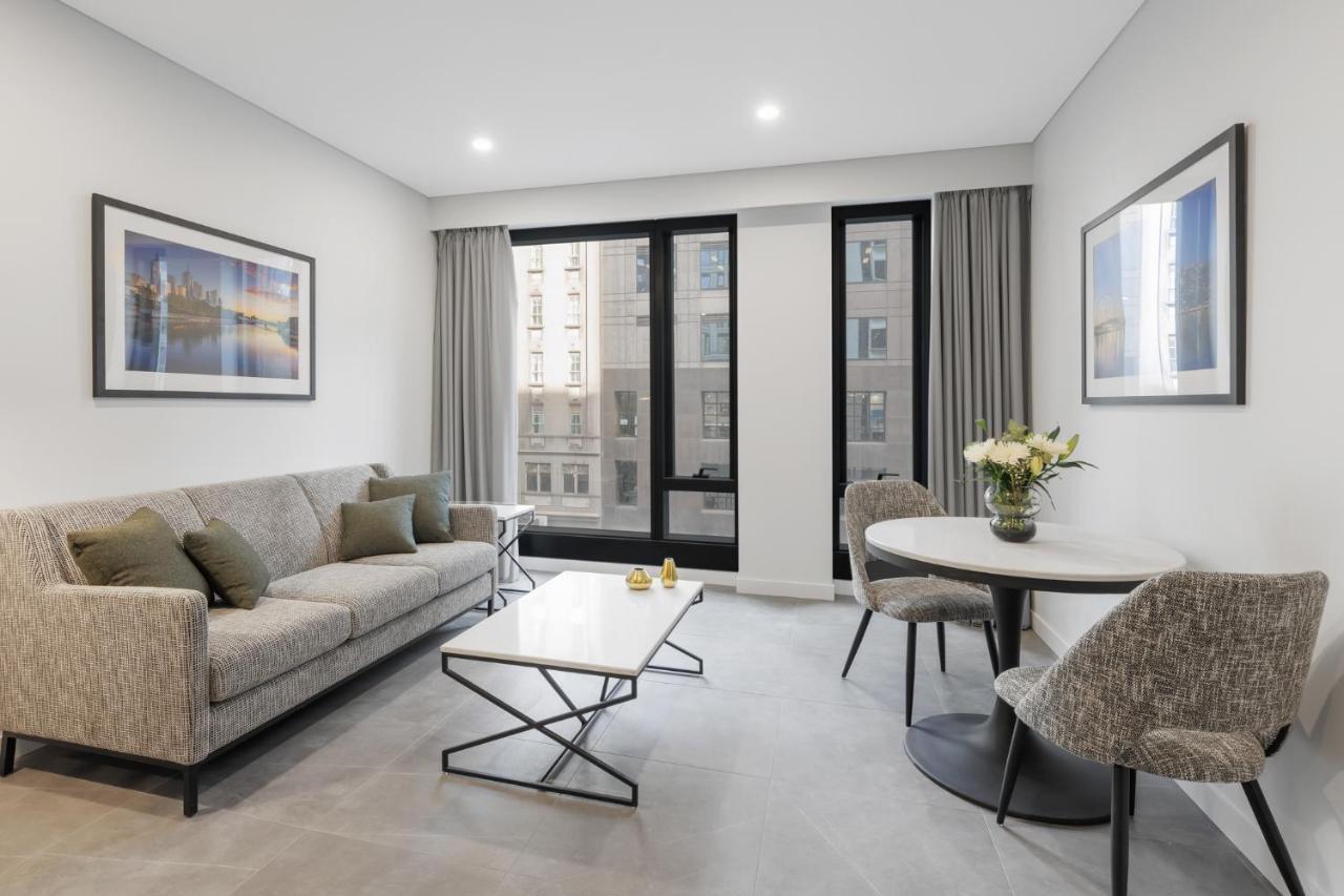 Meriton Suites Melbourne Luaran gambar Living room