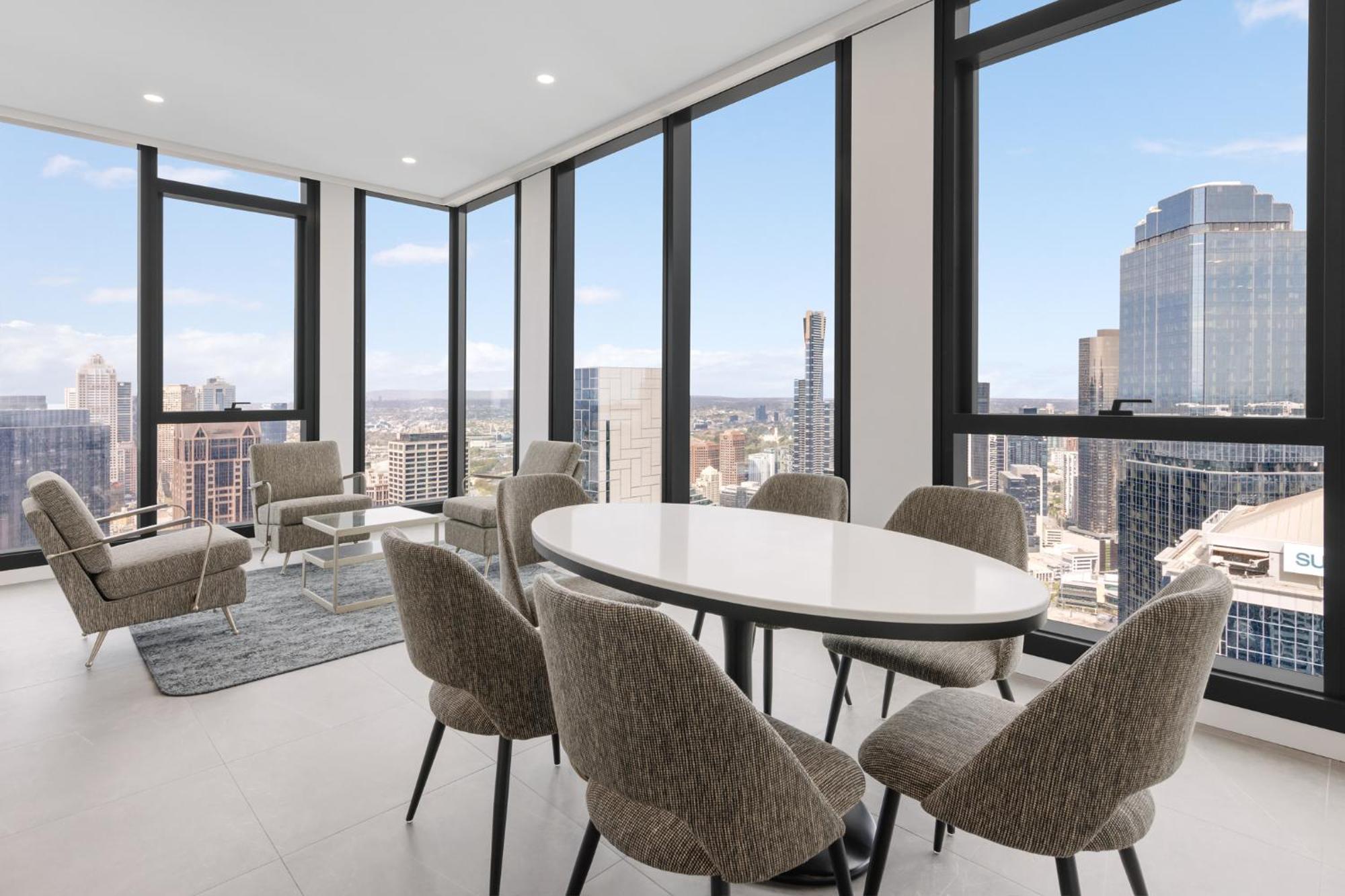 Meriton Suites Melbourne Luaran gambar The interior of a typical apartment