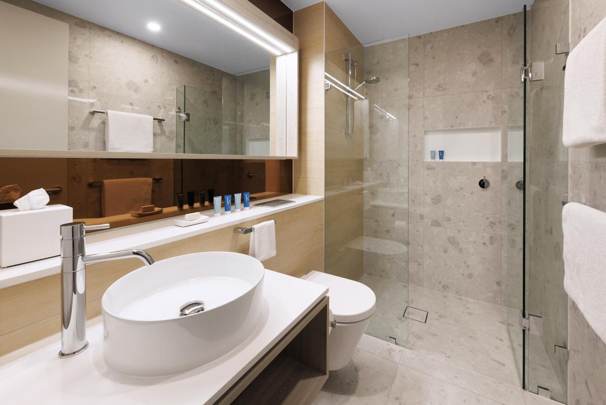 Meriton Suites Melbourne Luaran gambar Bathroom